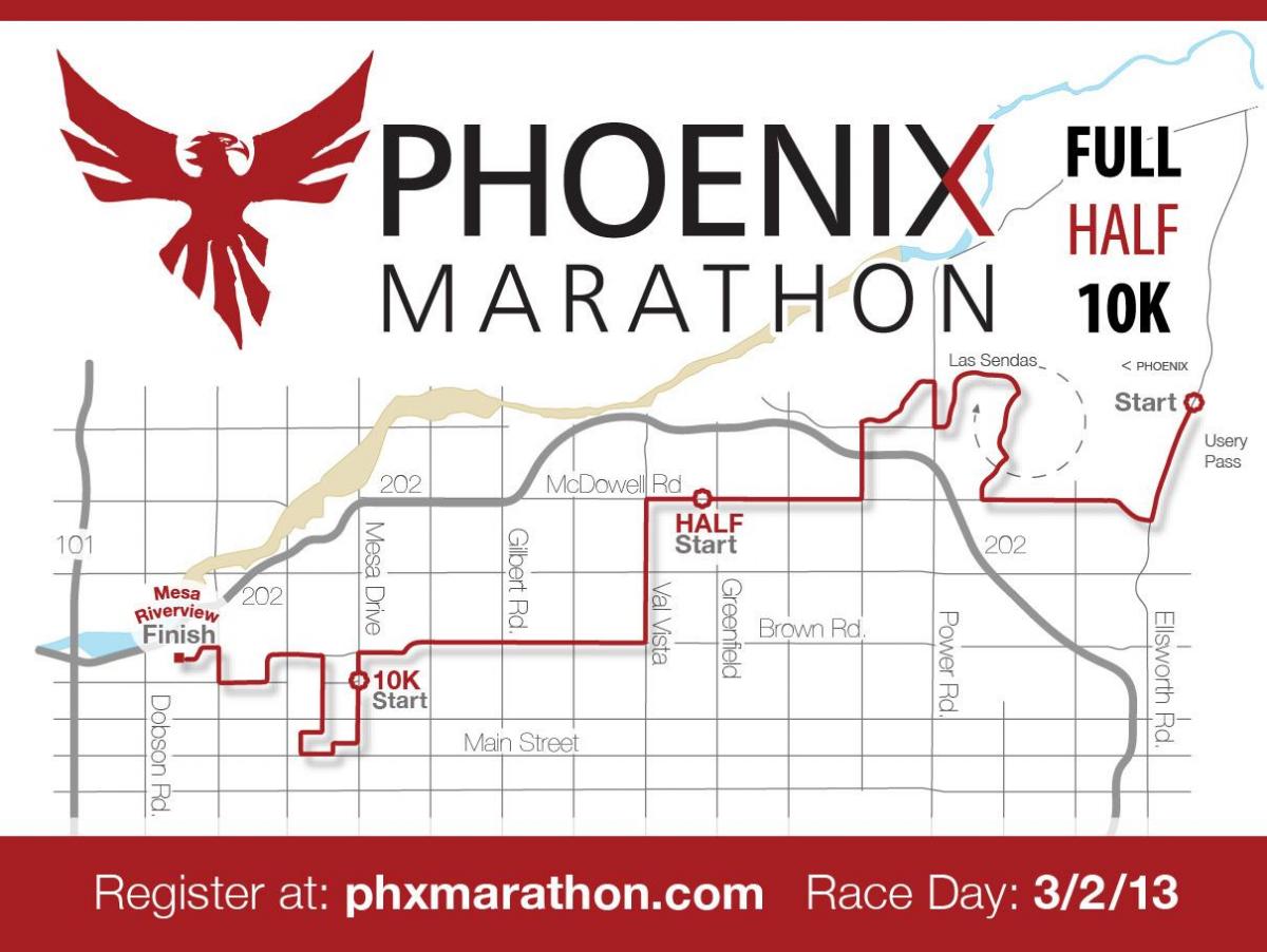 karta Phoenix marathon